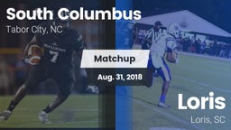 Matchup: South Columbus vs. Loris  2018