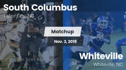 Matchup: South Columbus vs. Whiteville  2018