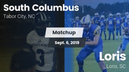 Matchup: South Columbus vs. Loris  2019