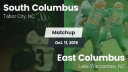 Matchup: South Columbus vs. East Columbus  2019
