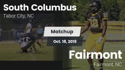 Matchup: South Columbus vs. Fairmont  2019