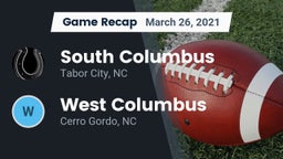 Recap: South Columbus  vs. West Columbus  2021