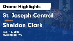 St. Joseph Central  vs Sheldon Clark   Game Highlights - Feb. 12, 2019