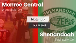 Matchup: Monroe Central vs. Shenandoah  2018