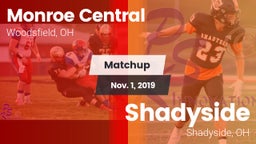 Matchup: Monroe Central vs. Shadyside  2019