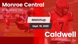Matchup: Monroe Central vs. Caldwell  2020