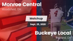 Matchup: Monroe Central vs. Buckeye Local  2020