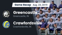 Recap: Greencastle  vs. Crawfordsville  2019