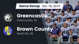 Recap: Greencastle  vs. Brown County  2019