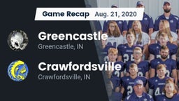 Recap: Greencastle  vs. Crawfordsville  2020