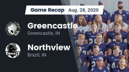 Recap: Greencastle  vs. Northview  2020