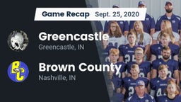 Recap: Greencastle  vs. Brown County  2020