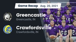 Recap: Greencastle  vs. Crawfordsville  2021