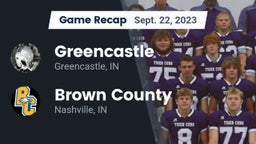 Recap: Greencastle  vs. Brown County  2023