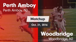 Matchup: Perth Amboy vs. Woodbridge  2016
