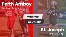 Matchup: Perth Amboy vs. St. Joseph  2017