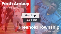 Matchup: Perth Amboy vs. Freehold Township  2017