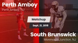 Matchup: Perth Amboy vs. South Brunswick  2018