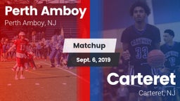 Matchup: Perth Amboy vs. Carteret  2019