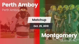 Matchup: Perth Amboy vs. Montgomery  2019