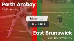 Matchup: Perth Amboy vs. East Brunswick  2019