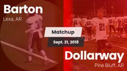 Matchup: Barton vs. Dollarway  2018