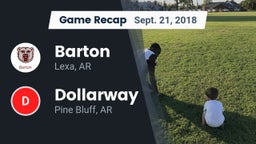 Recap: Barton  vs. Dollarway  2018