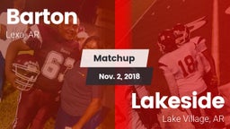 Matchup: Barton vs. Lakeside  2018