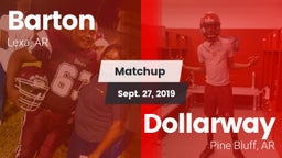 Matchup: Barton vs. Dollarway  2019