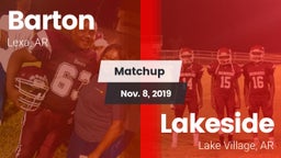 Matchup: Barton vs. Lakeside  2019