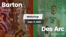 Matchup: Barton vs. Des Arc  2020