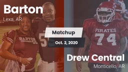 Matchup: Barton vs. Drew Central  2020