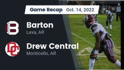 Recap: Barton  vs. Drew Central  2022