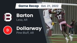Recap: Barton  vs. Dollarway  2022