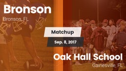 Matchup: Bronson vs. Oak Hall School 2017