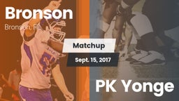 Matchup: Bronson vs. PK Yonge 2017