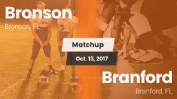 Matchup: Bronson vs. Branford  2017