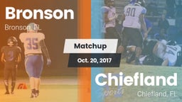 Matchup: Bronson vs. Chiefland  2017