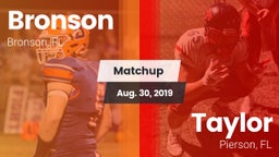 Matchup: Bronson vs. Taylor  2019
