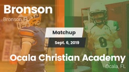 Matchup: Bronson vs. Ocala Christian Academy 2019