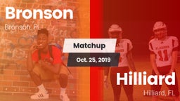 Matchup: Bronson vs. Hilliard  2019