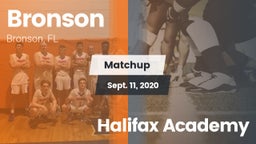 Matchup: Bronson vs. Halifax Academy 2020