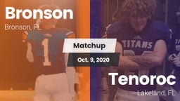 Matchup: Bronson vs. Tenoroc  2020