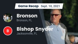 Recap: Bronson  vs. Bishop Snyder  2021