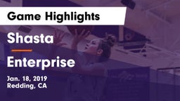 Shasta  vs Enterprise  Game Highlights - Jan. 18, 2019