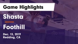 Shasta  vs Foothill  Game Highlights - Dec. 13, 2019