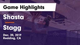 Shasta  vs Stagg  Game Highlights - Dec. 20, 2019