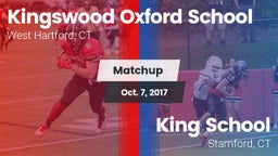 Matchup: Kingswood Oxford vs. King School 2017