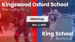 Matchup: Kingswood Oxford vs. King School 2019