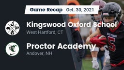 Recap: Kingswood Oxford School vs. Proctor Academy  2021